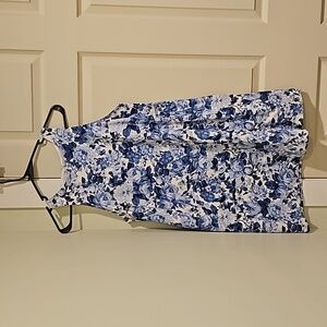 Like New, Abercrombie & Fitch linen floral dress, size small